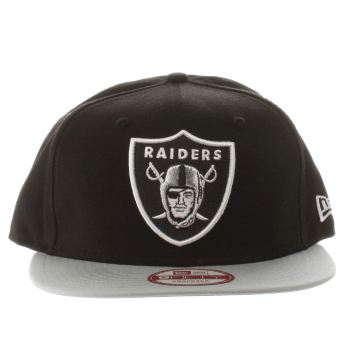 accessories new era black & grey oakland raiders 9fifty accessories new era black & grey oakland raiders 9fifty