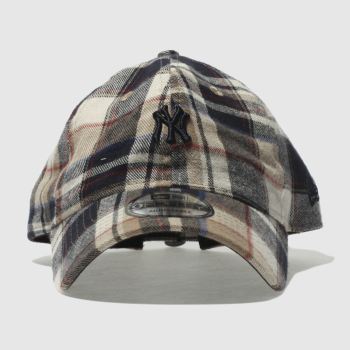 ACCESSORIES NEW ERA NAVY & BEIGE SPRING PLAID 9FORTY NY YANKEES ACCESSORIES NEW ERA NAVY & BEIGE SPRING PLAID 9FORTY NY YANKEES