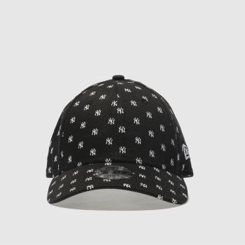 ACCESSORIES NEW ERA BLACK & WHITE MONOGRAM 9FORTY NY YANKEES ACCESSORIES NEW ERA BLACK & WHITE MONOGRAM 9FORTY NY YANKEES
