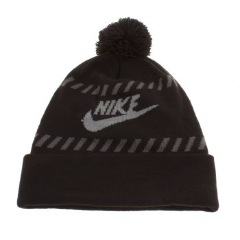 ACCESSORIES NIKE BLACK & GREY FUTURA POM BEANIE ACCESSORIES NIKE BLACK & GREY FUTURA POM BEANIE