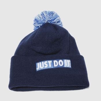 ACCESSORIES NIKE BLUE Y NK BEANIE POM ACCESSORIES NIKE BLUE Y NK BEANIE POM