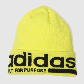 ACCESSORIES ADIDAS YELLOW BEANIE ACCESSORIES ADIDAS YELLOW BEANIE