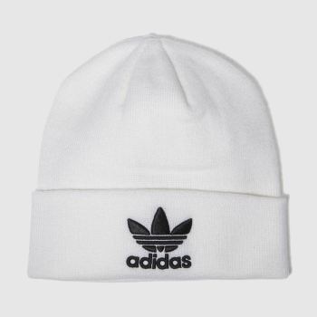 ACCESSORIES ADIDAS WHITE TREFOIL BEANIE ACCESSORIES ADIDAS WHITE TREFOIL BEANIE
