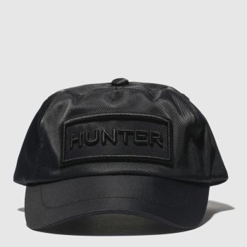 ACCESSORIES HUNTER BLACK BASEBALL CAP ACCESSORIES HUNTER BLACK BASEBALL CAP
