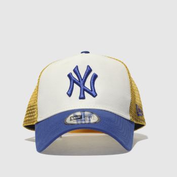 ACCESSORIES NEW ERA WHITE & NAVY TRUCKER NEW YORK YANKEES ACCESSORIES NEW ERA WHITE & NAVY TRUCKER NEW YORK YANKEES