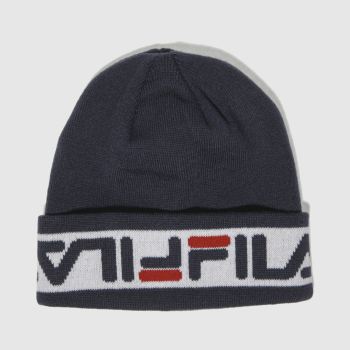 accessories fila navy & white murray beanie accessories fila navy & white murray beanie