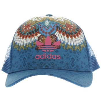 ACCESSORIES ADIDAS NAVY & WHITE FLORAL CAP ACCESSORIES ADIDAS NAVY & WHITE FLORAL CAP