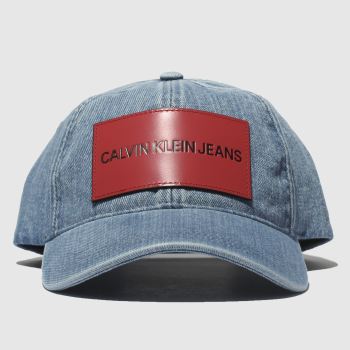 ACCESSORIES CALVIN KLEIN BLUE JEANS CAP ACCESSORIES CALVIN KLEIN BLUE JEANS CAP