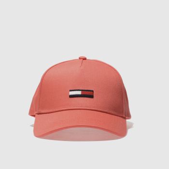ACCESSORIES TOMMY HILFIGER PEACH TJ FLAG CAP ACCESSORIES TOMMY HILFIGER PEACH TJ FLAG CAP