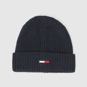 ACCESSORIES TOMMY HILFIGER NAVY TJ BASIC RIB BEANIE ACCESSORIES TOMMY HILFIGER NAVY TJ BASIC RIB BEANIE