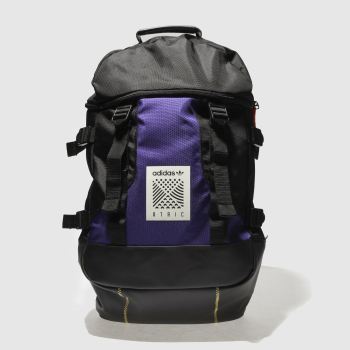 ACCESSORIES ADIDAS BLACK & PURPLE ATRIC BACKPACK L ACCESSORIES ADIDAS BLACK & PURPLE ATRIC BACKPACK L