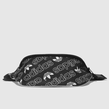 ACCESSORIES ADIDAS BLACK & WHITE WAISTBAG ACCESSORIES ADIDAS BLACK & WHITE WAISTBAG