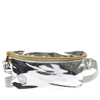 ACCESSORIES MI PAC SILVER SLIM BUMBAG ACCESSORIES MI PAC SILVER SLIM BUMBAG