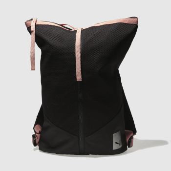 ACCESSORIES PUMA BLACK & PINK PRIME ZIP BACKPACK EP ACCESSORIES PUMA BLACK & PINK PRIME ZIP BACKPACK EP