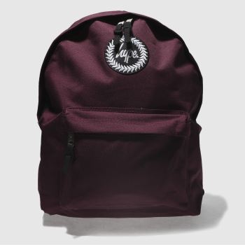 ACCESSORIES HYPE BURGUNDY BACKPACK ACCESSORIES HYPE BURGUNDY BACKPACK