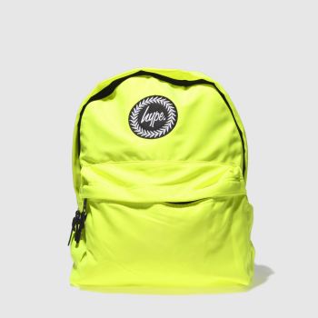 ACCESSORIES HYPE LIME FLURO LIME BACKPACK ACCESSORIES HYPE LIME FLURO LIME BACKPACK