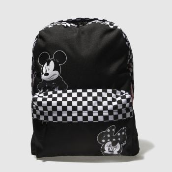 ACCESSORIES VANS BLACK & WHITE MICKEY CHECKERBOARD REALM ACCESSORIES VANS BLACK & WHITE MICKEY CHECKERBOARD REALM
