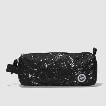 ACCESSORIES HYPE BLACK & WHITE PENCIL CASE ACCESSORIES HYPE BLACK & WHITE PENCIL CASE