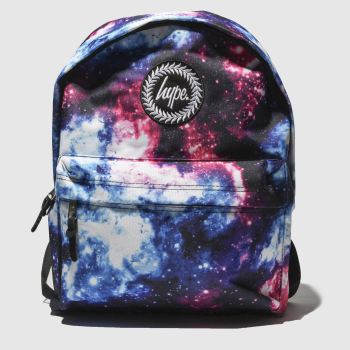 ACCESSORIES HYPE BLUE & PINK BACKPACK SPACE HUES ACCESSORIES HYPE BLUE & PINK BACKPACK SPACE HUES