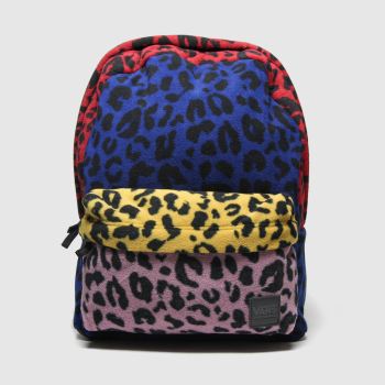 accessories vans red & blue deana iii backpack accessories vans red & blue deana iii backpack