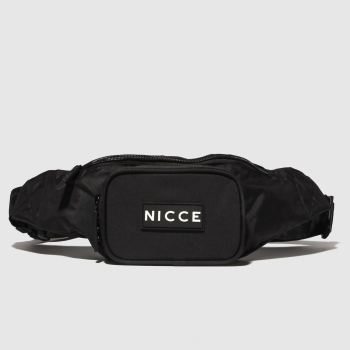 ACCESSORIES NICCE BLACK & WHITE KEIR BUMBAG ACCESSORIES NICCE BLACK & WHITE KEIR BUMBAG
