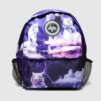 accessories hype navy backpack with bottle holder accessories hype navy backpack with bottle holder