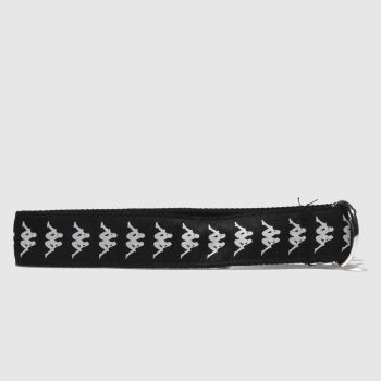 ACCESSORIES KAPPA BLACK & WHITE AUTHENTIC BANDABELT 3.5 ACCESSORIES KAPPA BLACK & WHITE AUTHENTIC BANDABELT 3.5