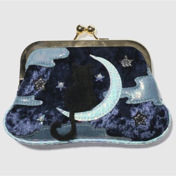 ACCESSORIES IRREGULAR CHOICE NAVY & PL BLUE STARRY PURSE ACCESSORIES IRREGULAR CHOICE NAVY & PL BLUE STARRY PURSE