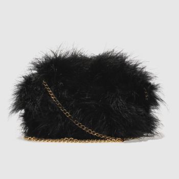 ACCESSORIES MISSGUIDED BLACK FEATHER CLUTCH ACCESSORIES MISSGUIDED BLACK FEATHER CLUTCH