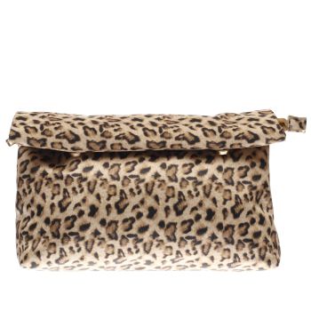 ACCESSORIES MISSGUIDED BEIGE & BROWN ROLL TOP CLUTCH ACCESSORIES MISSGUIDED BEIGE & BROWN ROLL TOP CLUTCH