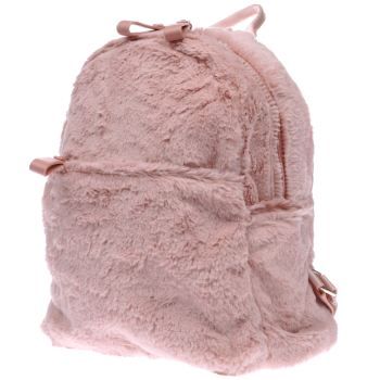 ACCESSORIES MISSGUIDED PALE PINK FAUX FUR BACKPACK ACCESSORIES MISSGUIDED PALE PINK FAUX FUR BACKPACK