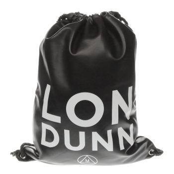 ACCESSORIES MISSGUIDED BLACK & WHITE LONDUNN DRAWSTRING ACCESSORIES MISSGUIDED BLACK & WHITE LONDUNN DRAWSTRING