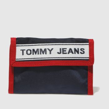 ACCESSORIES TOMMY HILFIGER NAVY & RED TJ LOGO CROSSOVER ACCESSORIES TOMMY HILFIGER NAVY & RED TJ LOGO CROSSOVER