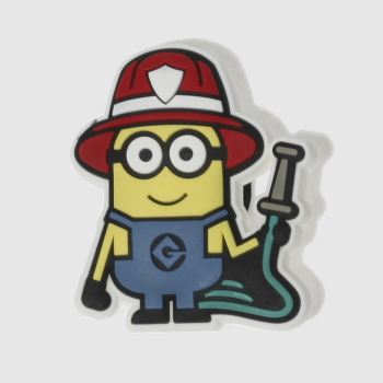 ACCESSORIES JIBBITZ YELLOW MINIONS FIREFIGHTER ACCESSORIES JIBBITZ YELLOW MINIONS FIREFIGHTER