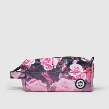 accessories hype pink & black pencil case accessories hype pink & black pencil case