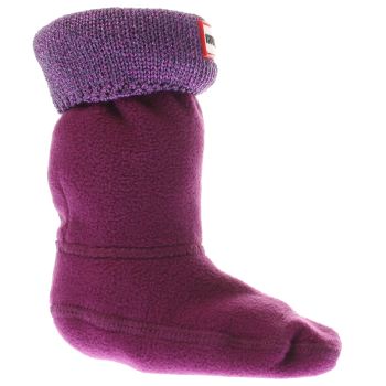 ACCESSORIES HUNTER PURPLE GLITTER CUFF KIDS SOCK ACCESSORIES HUNTER PURPLE GLITTER CUFF KIDS SOCK