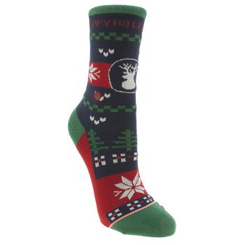 ACCESSORIES STANCE NAVY & RED KIDS HOLIDAYZE ACCESSORIES STANCE NAVY & RED KIDS HOLIDAYZE
