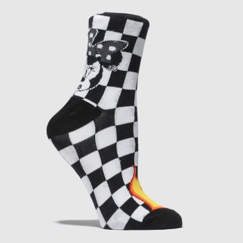 ACCESSORIES VANS WHITE & BLACK PUNK MICKEY CREW ACCESSORIES VANS WHITE & BLACK PUNK MICKEY CREW