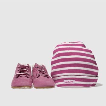 TIMBERLAND PINK CRIB BOOTIE SHOES BABY TIMBERLAND PINK CRIB BOOTIE SHOES BABY