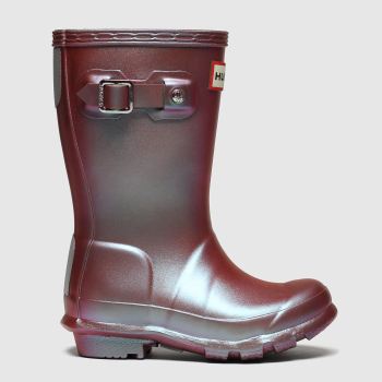 hunter pink original kids nebula boots toddler hunter pink original kids nebula boots toddler