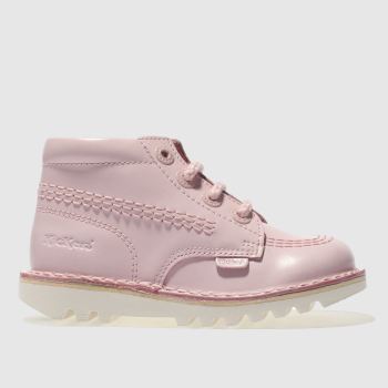KICKERS PALE PINK KICK HI BOOTS TODDLER KICKERS PALE PINK KICK HI BOOTS TODDLER