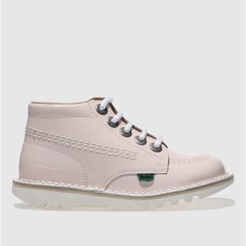 KICKERS PALE PINK KICK HI CORE GIRLS TODDLER BOOTS KICKERS PALE PINK KICK HI CORE GIRLS TODDLER BOOTS