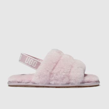 UGG PALE PINK FLUFF YEAH SLIDE BOOTS TODDLER UGG PALE PINK FLUFF YEAH SLIDE BOOTS TODDLER