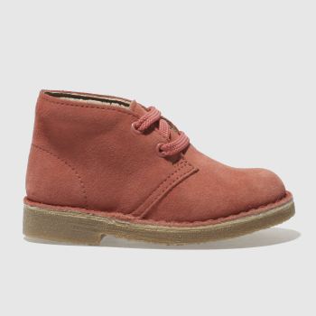 CLARKS ORIGINALS PINK DESERT BOOT FST GIRLS TODDLER BOOTS CLARKS ORIGINALS PINK DESERT BOOT FST GIRLS TODDLER BOOTS
