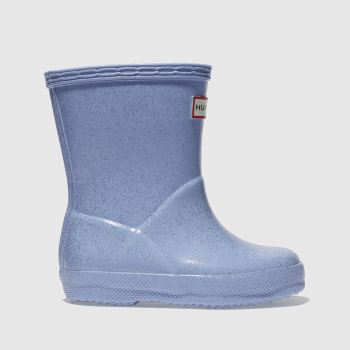 HUNTER PALE BLUE KIDS FIRST GLITTER BOOTS TODDLER HUNTER PALE BLUE KIDS FIRST GLITTER BOOTS TODDLER