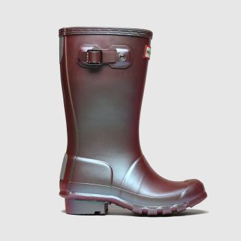 hunter pink original nebula boots junior hunter pink original nebula boots junior