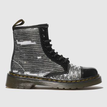 dr martens silver 1460 pooch sequin boots junior dr martens silver 1460 pooch sequin boots junior