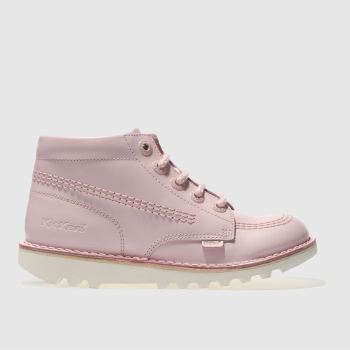 KICKERS PALE PINK KICK HI GIRLS JUNIOR BOOTS KICKERS PALE PINK KICK HI GIRLS JUNIOR BOOTS