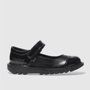 KICKERS BLACK KICK POP BOOTS JUNIOR KICKERS BLACK KICK POP BOOTS JUNIOR