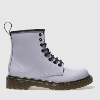DR MARTENS LILAC BROOKLEE BOOT GIRLS JUNIOR BOOTS DR MARTENS LILAC BROOKLEE BOOT GIRLS JUNIOR BOOTS